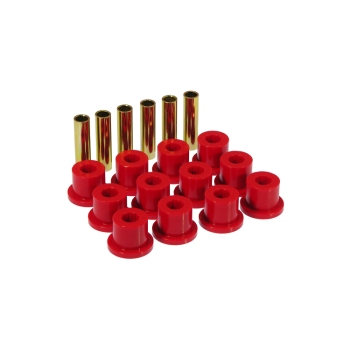 Prothane 7-1001 Leaf Spring and Shackle Bushings Red Polyurethane