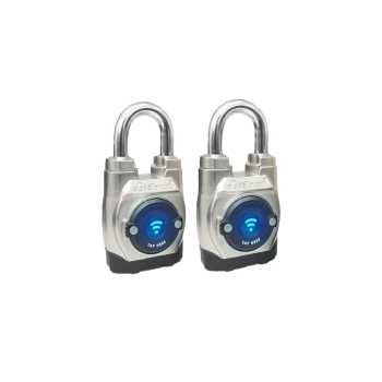 eGeeTouch 5th Gen IP66 Smart Padlock 2 Pack Short Shackle