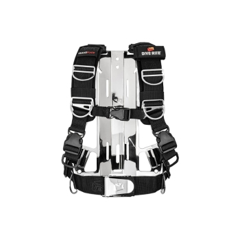 Dive Rite Trans-Plate Harness T4000-LG Large Black