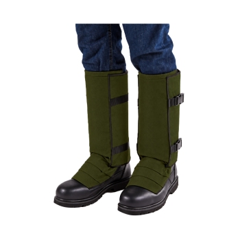 Snake Guardz Snake Gaiters Olive Green Large