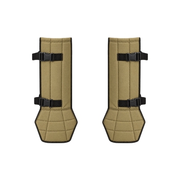 Crackshot Shin Guardz Snake Proof Shin Guards Khaki Tan