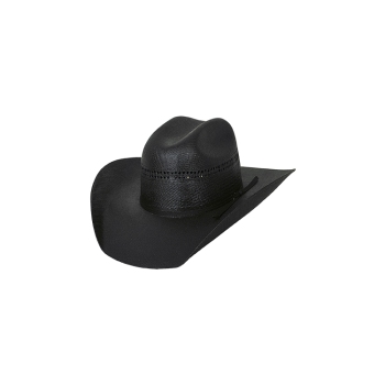 Bullhide Hats Black Gold 10X Black Straw Cowboy Hat