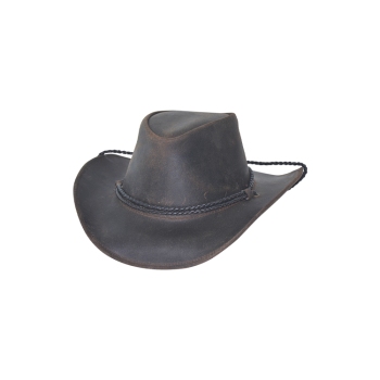 Bullhide Hats Hilltop Chocolate Leather Cowboy Hat