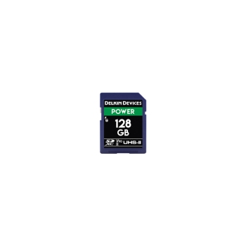 Delkin Devices 128GB POWER UHS-II SDXC Memory Card V90