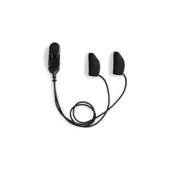 Ear Gear Micro Binaural Corded Black - 56344