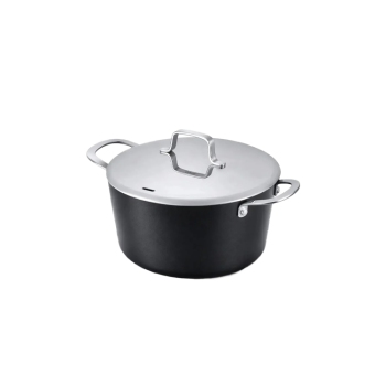 Alva Ceramic Nonstick Stock Pot with Lid 4.5Q