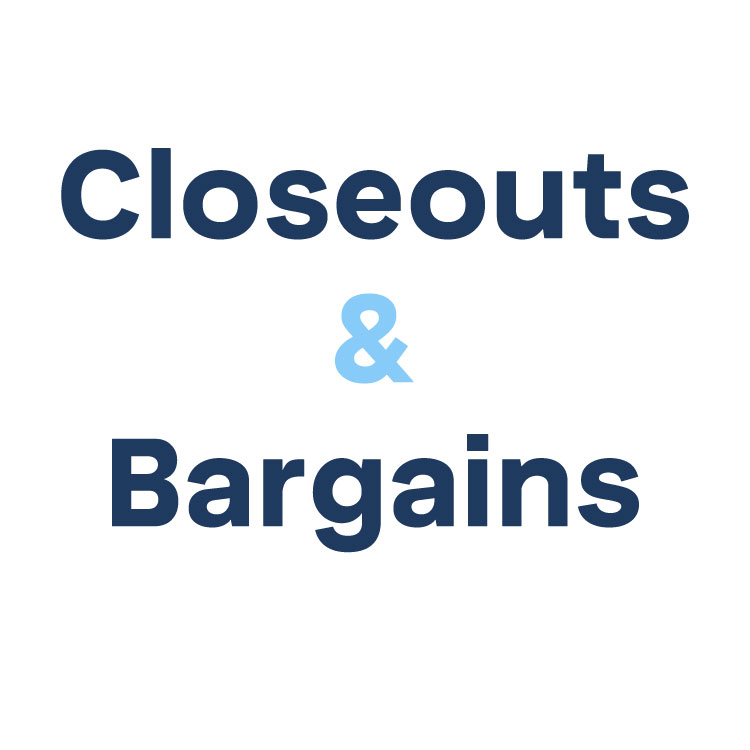 Wholesale closeouts and bargains